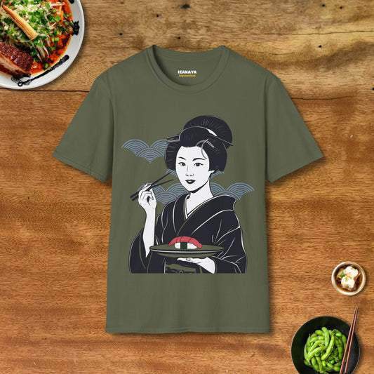 Geisha Sushi T-Shirt