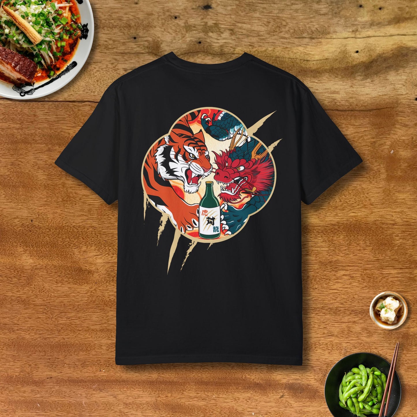 Premium Tiger VS Dragon Sake T-shirt