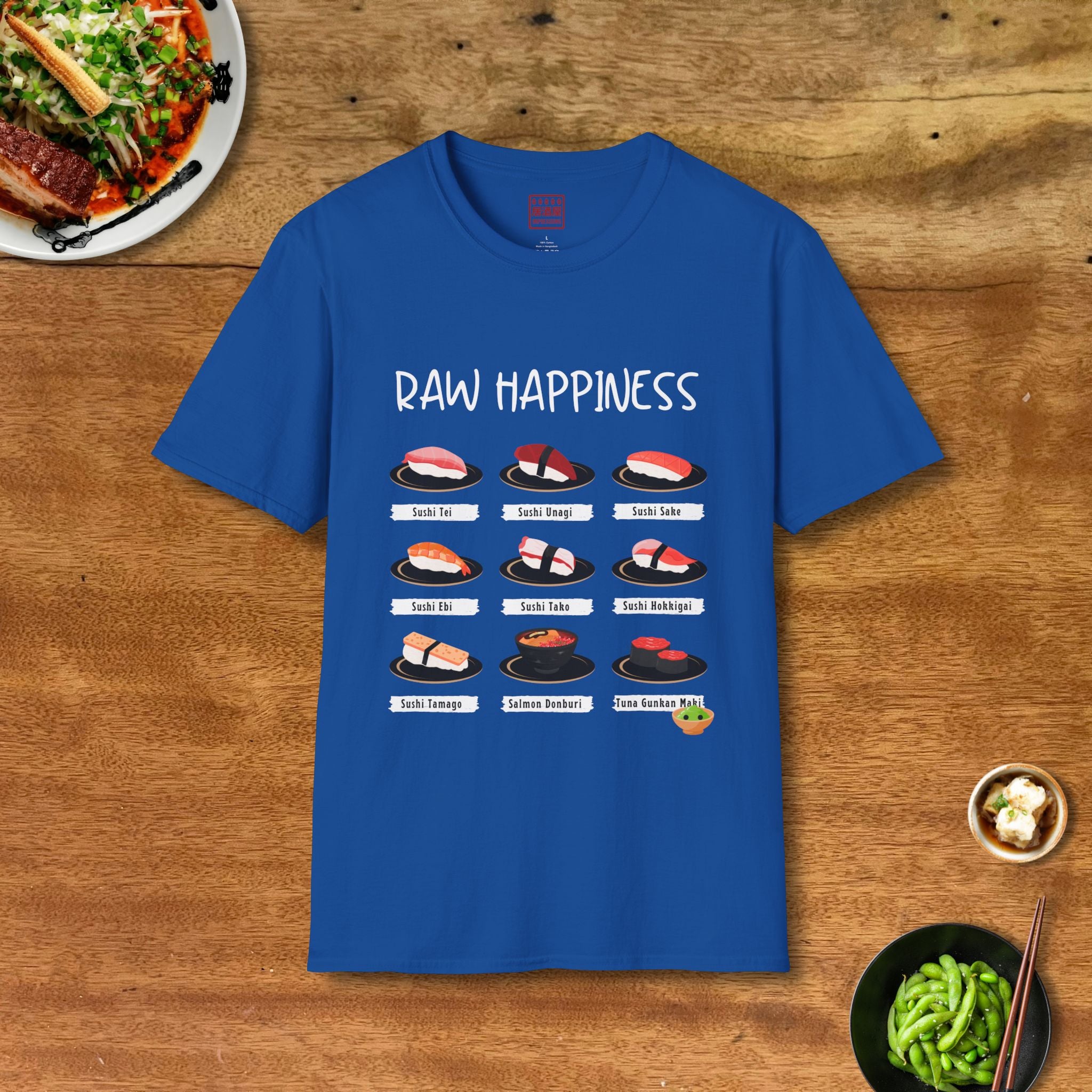 Raw Happiness Sushi T-Shirt