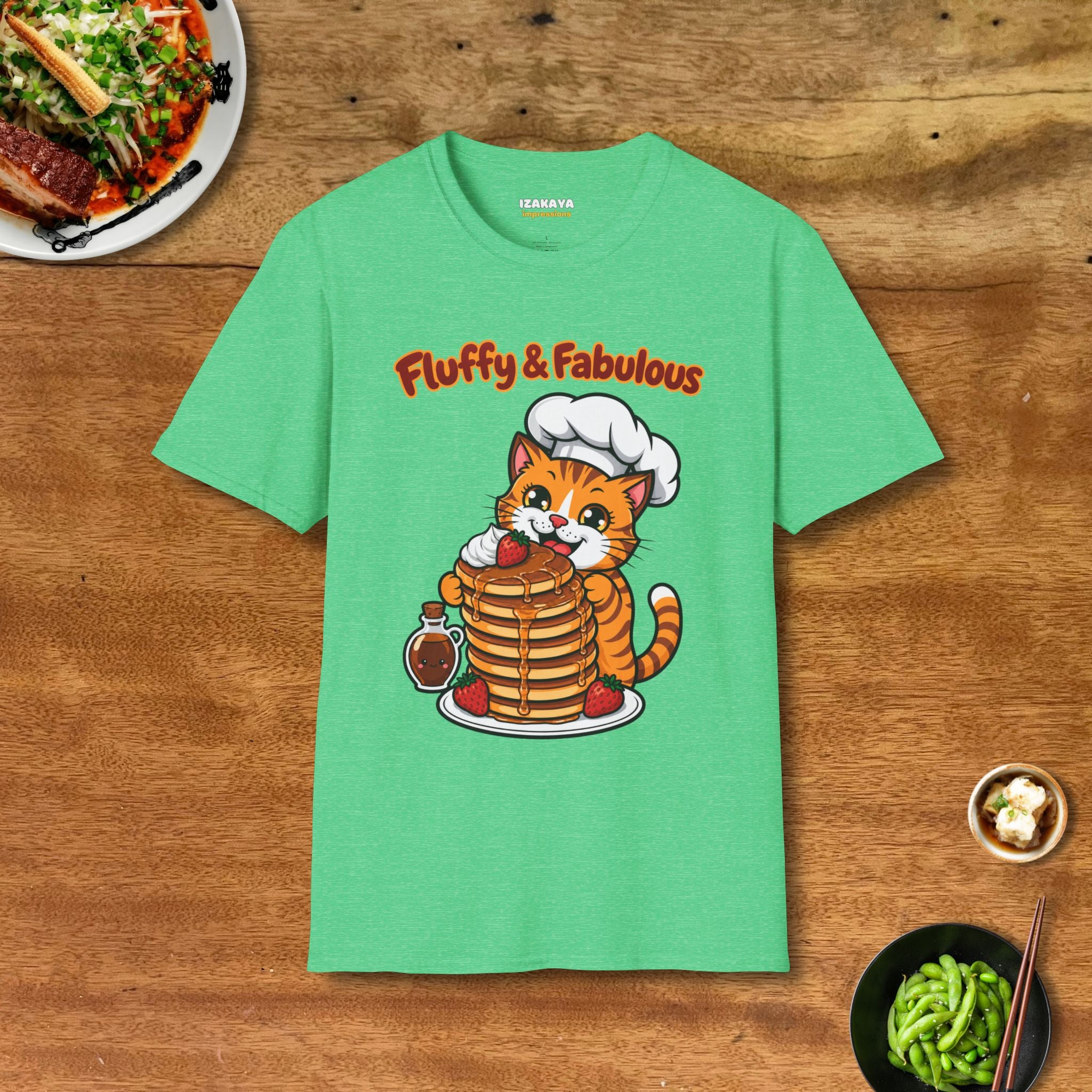 Fluffy Pancake Cat T-Shirt