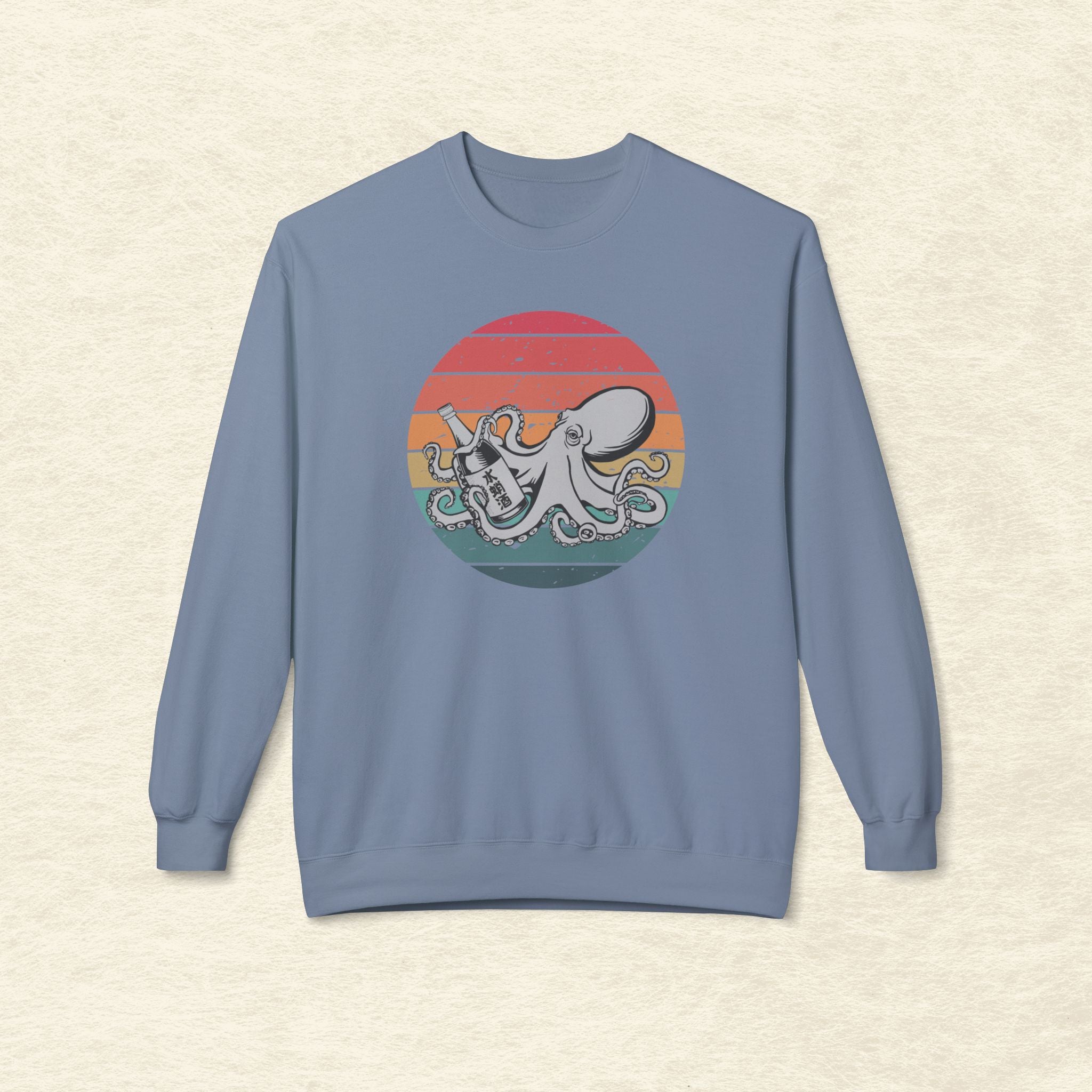 Sake Octopus Sunset Sweatshirt