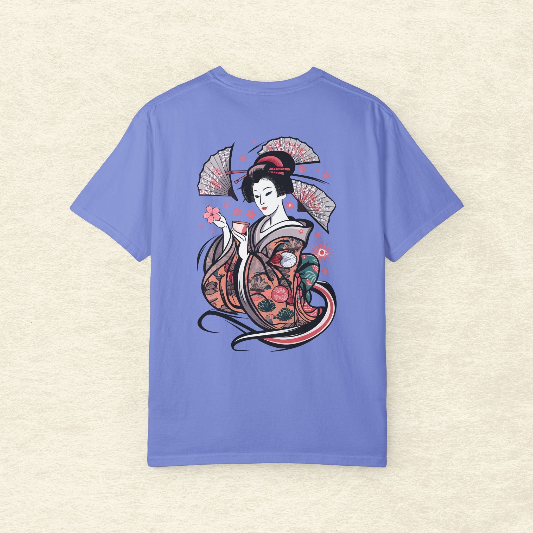 Premium Sakura Geisha T-Shirt