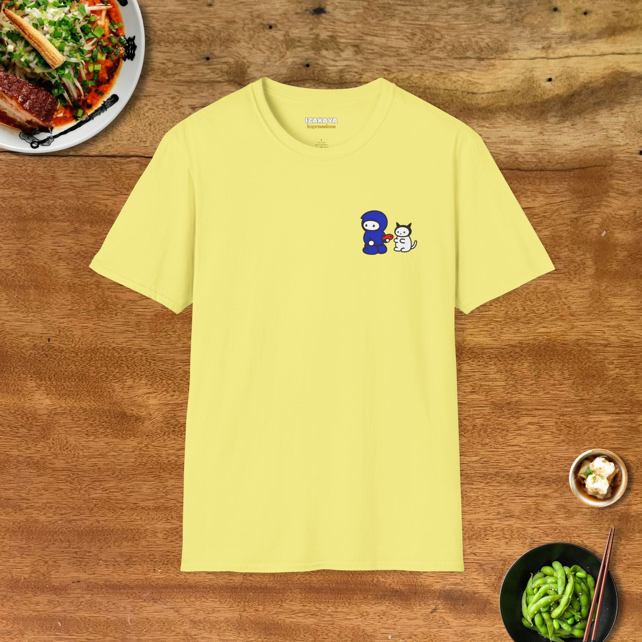Ninja and Cat T-Shirt