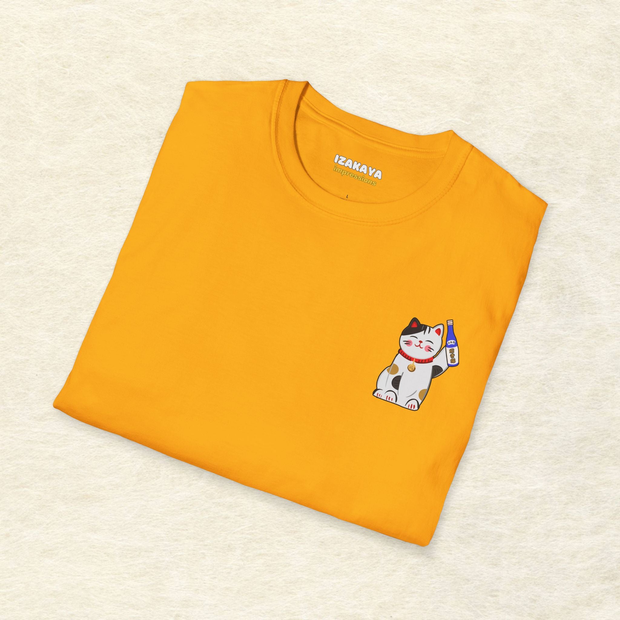 Lucky Sake Cat T-Shirt