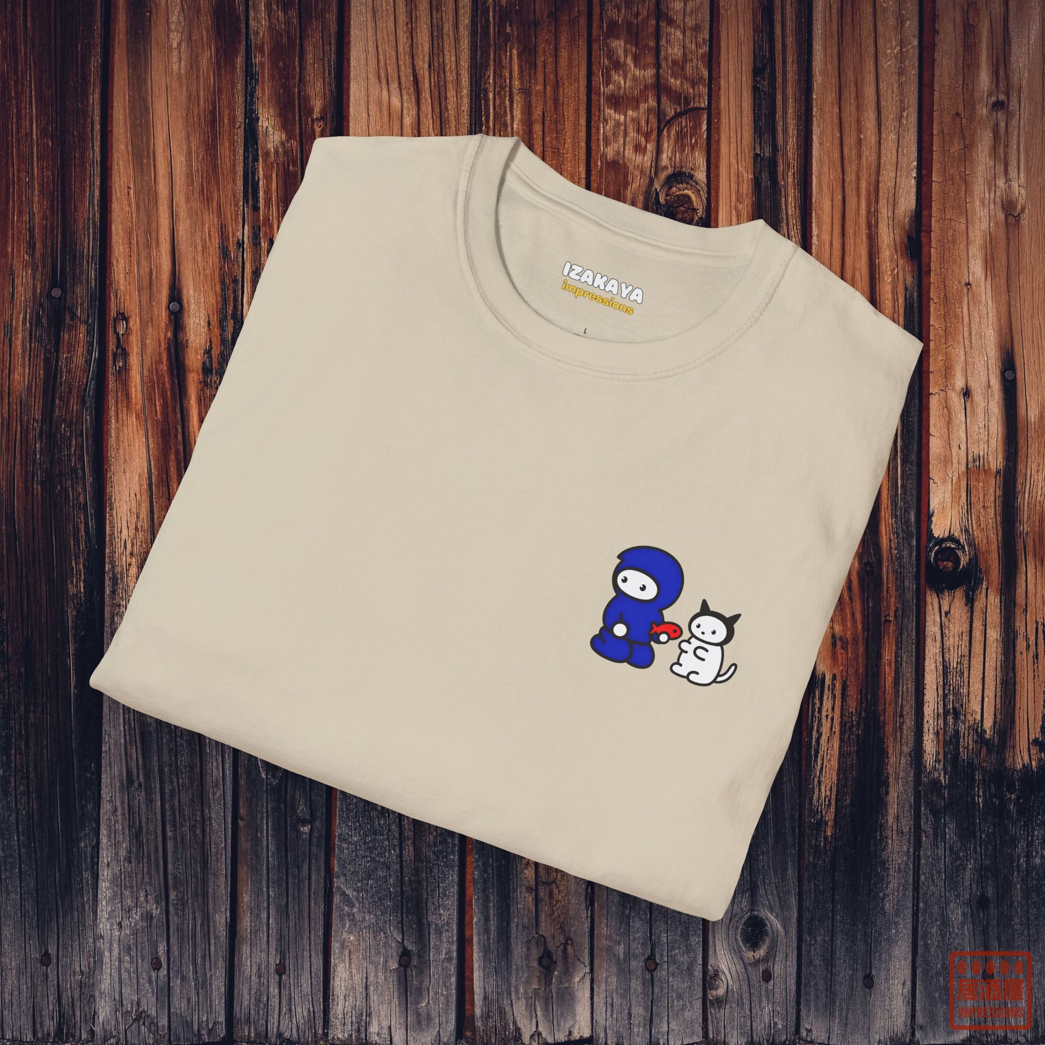 Ninja and Cat T-Shirt