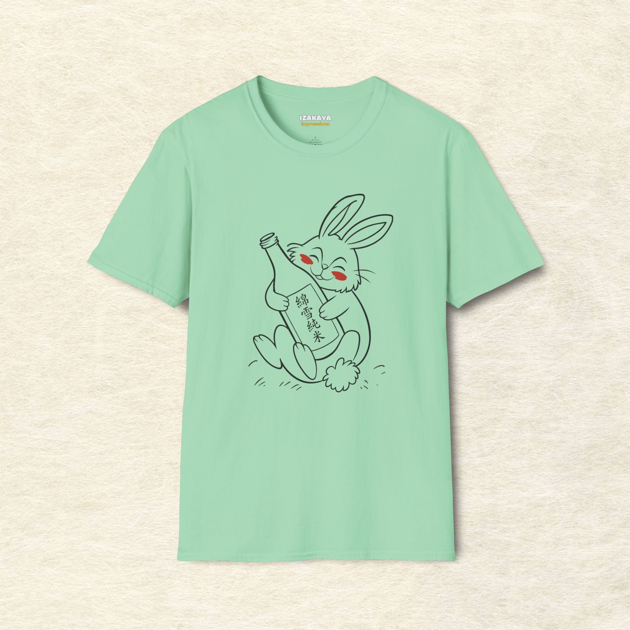 Happy Rabbit Sake T-Shirt