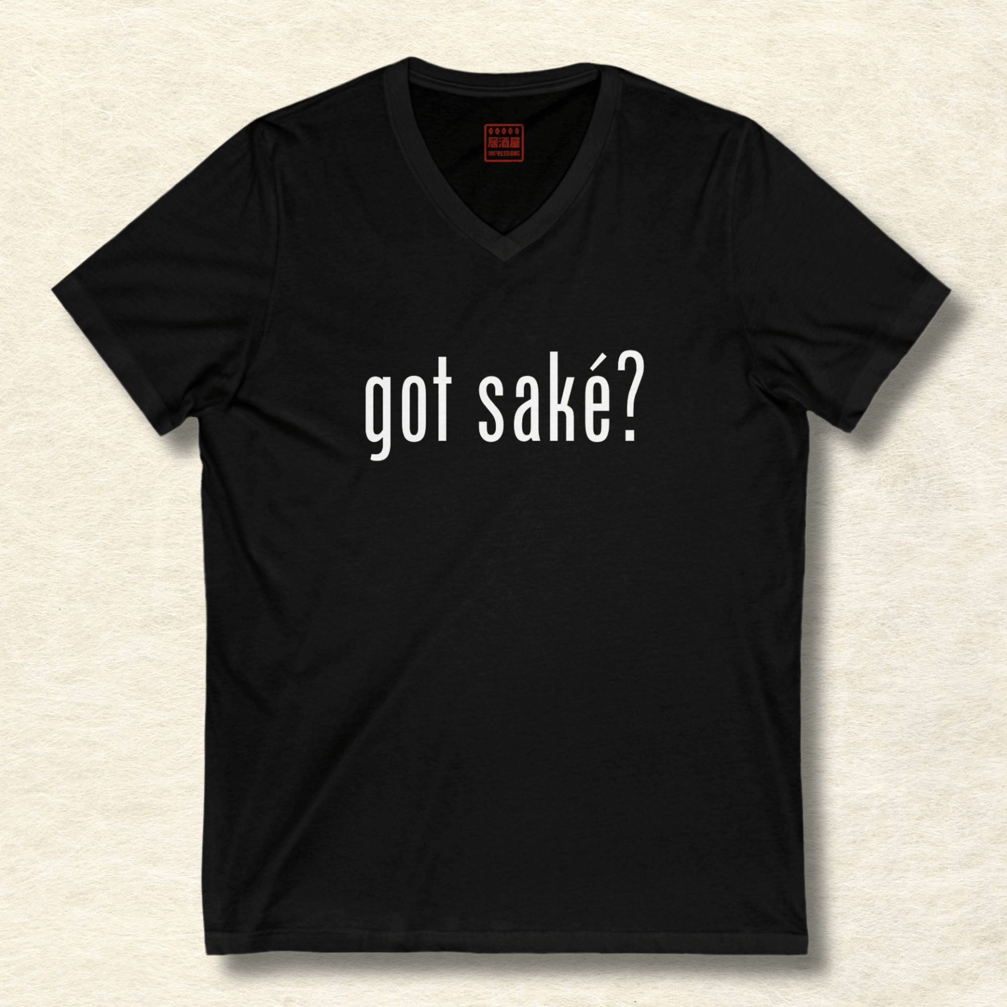got sake? V-Neck T-Shirt