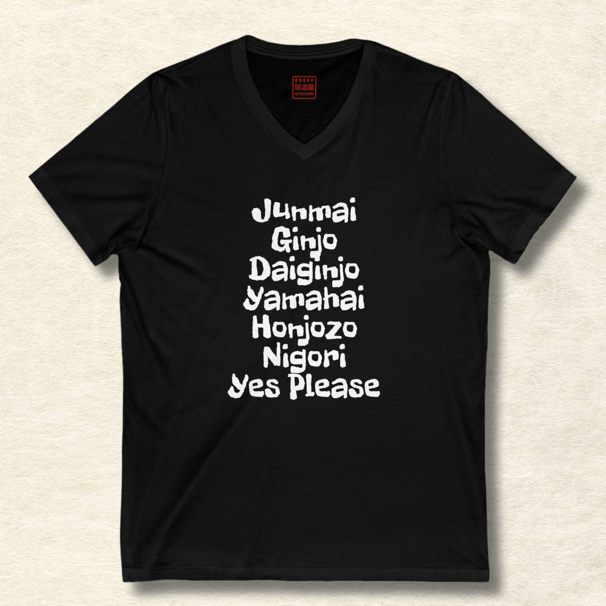 Sake, Yes Please V-Neck T-Shirt