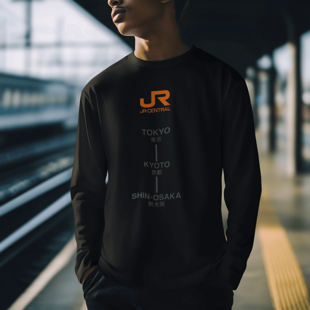 JR-Central Shinkansen Long Sleeve Shirt