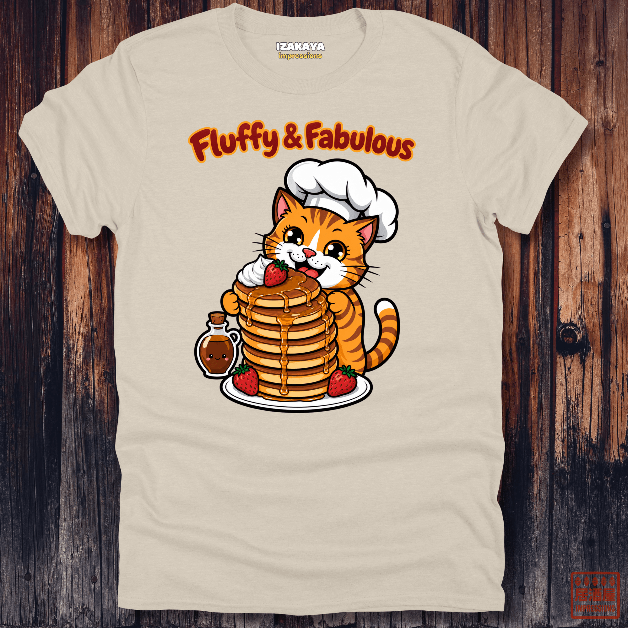 Fluffy Pancake Cat T-Shirt