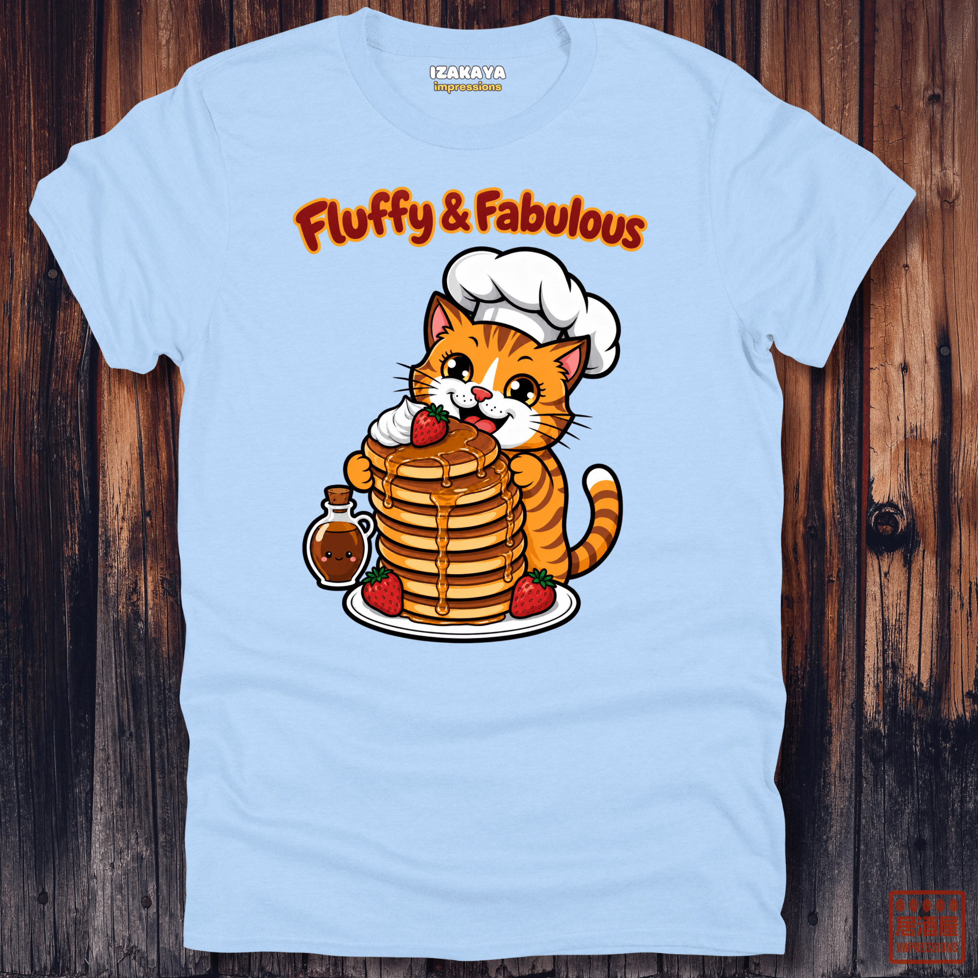 Fluffy Pancake Cat T-Shirt