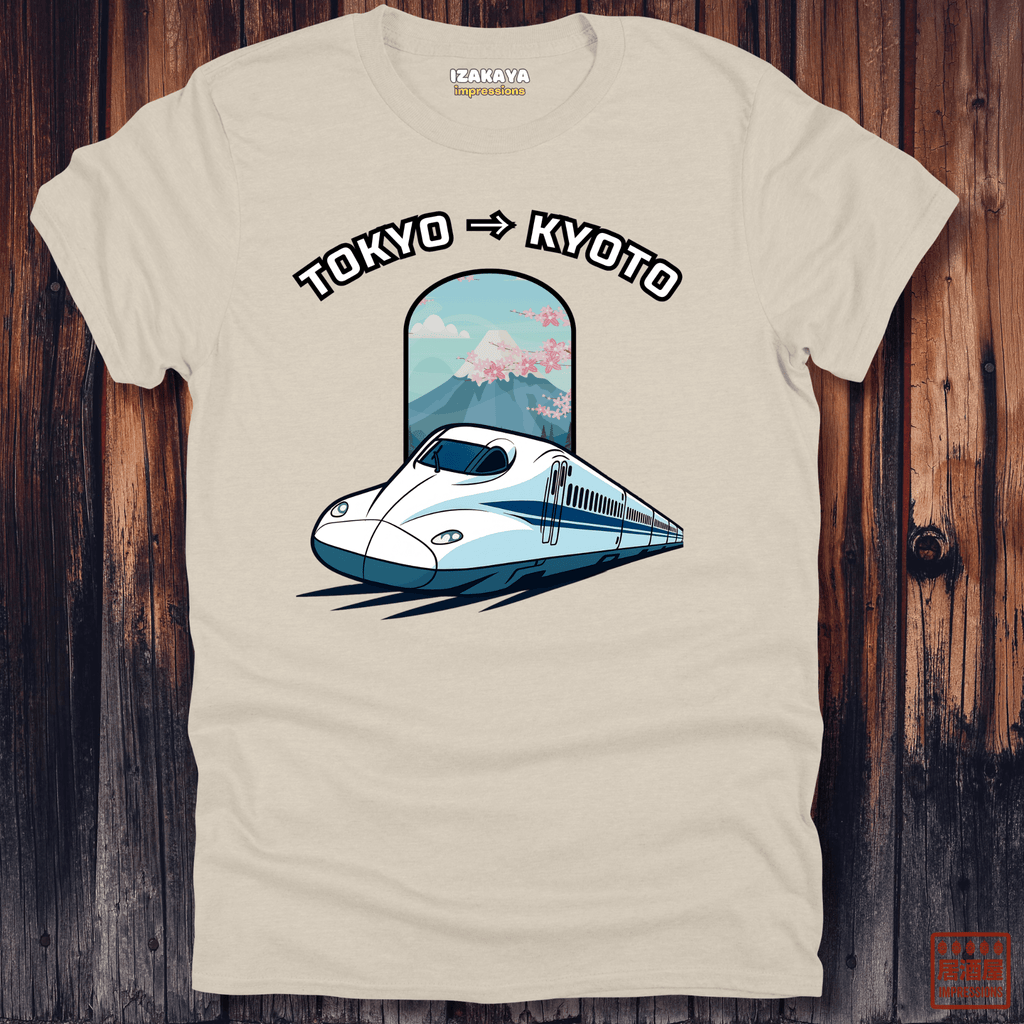 Tokyo to Kyoto Shinkansen T-Shirt