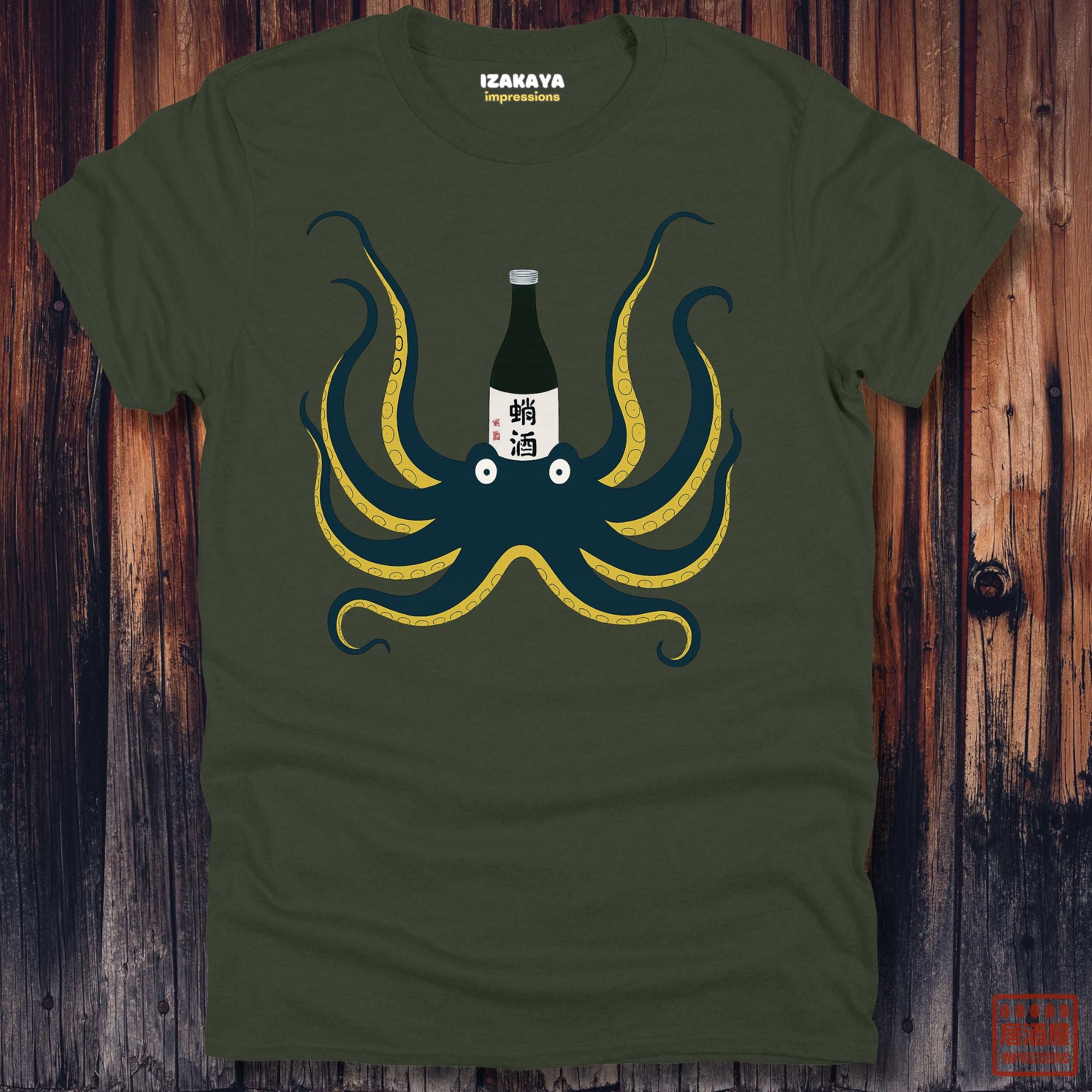 Sake Octopus T-Shirt