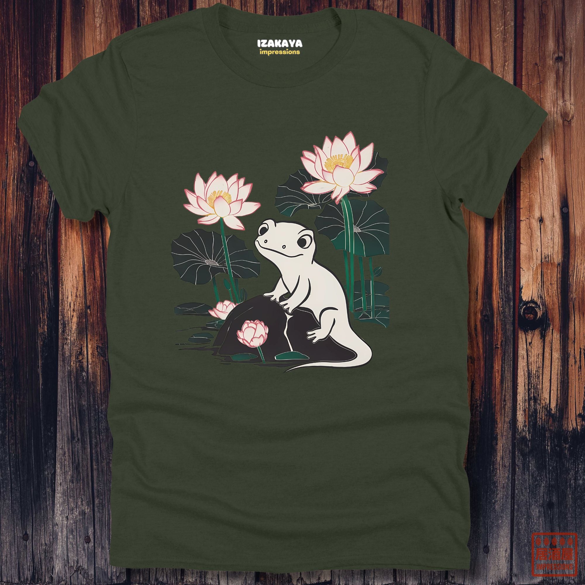 Salamander Lotus T-Shirt