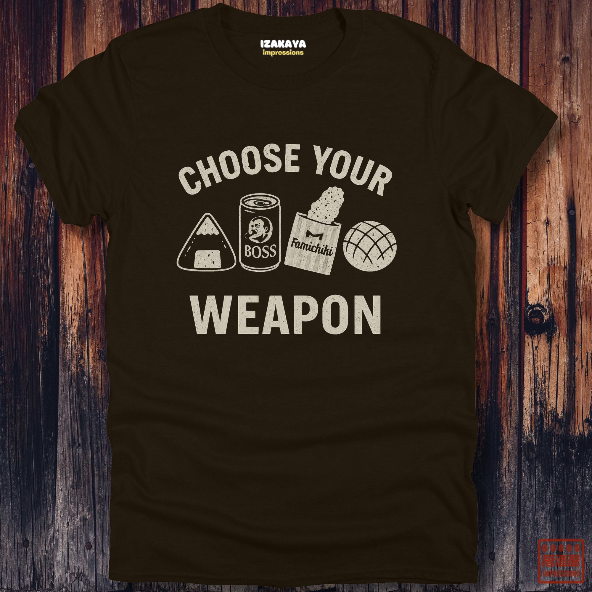 Choose Your Weapon Konbini T-Shirt
