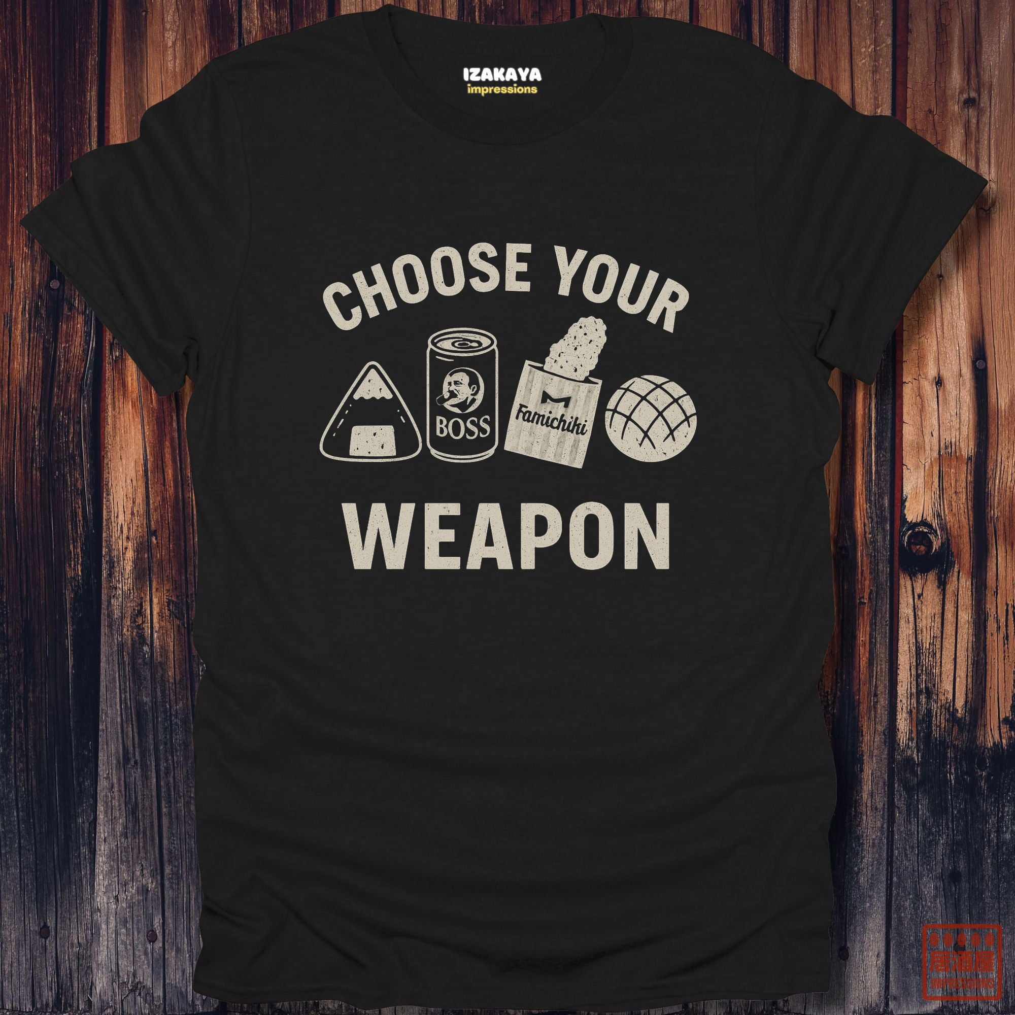 Choose Your Weapon Konbini T-Shirt