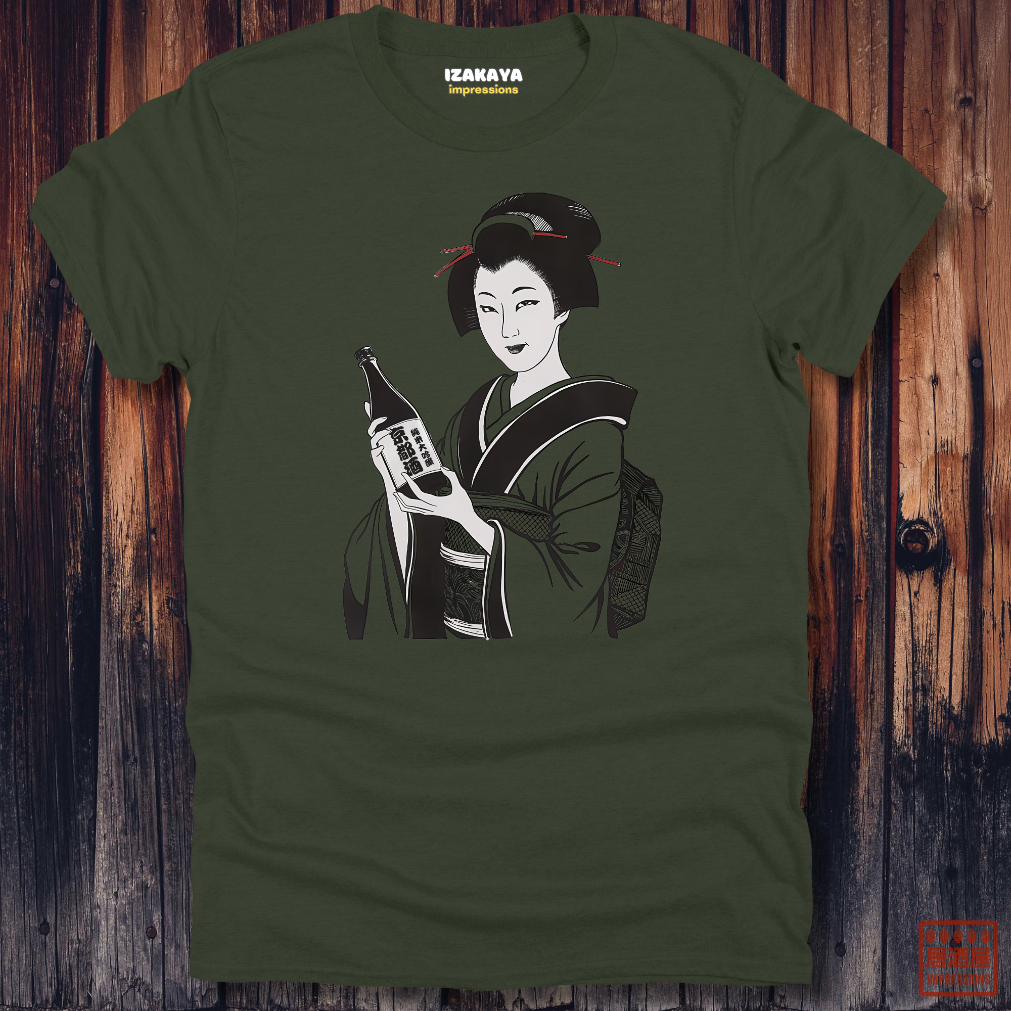 Geisha Kyoto Sake T-Shirt
