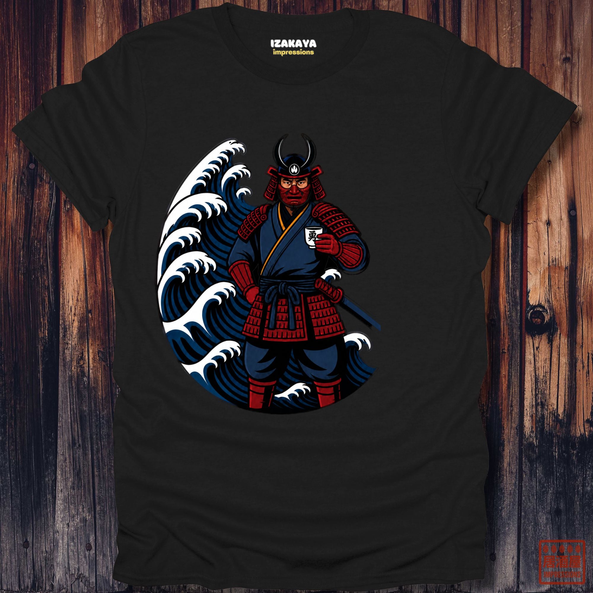 Cup of Courage Samurai T-Shirt