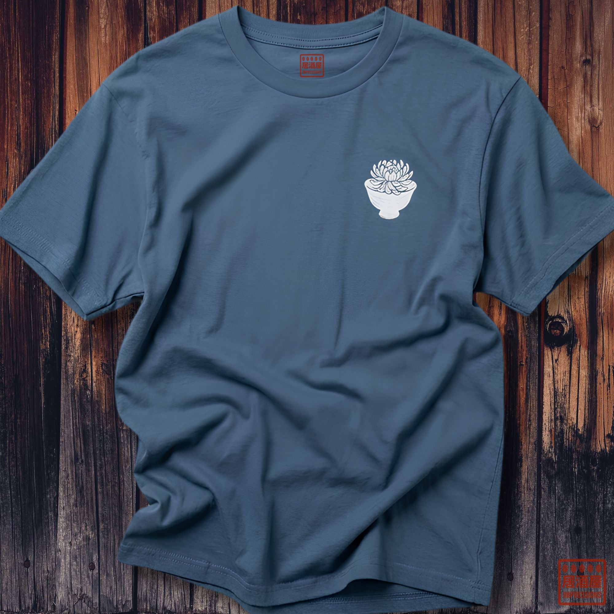 Drunken Chrysanthemum Vintage T-Shirt