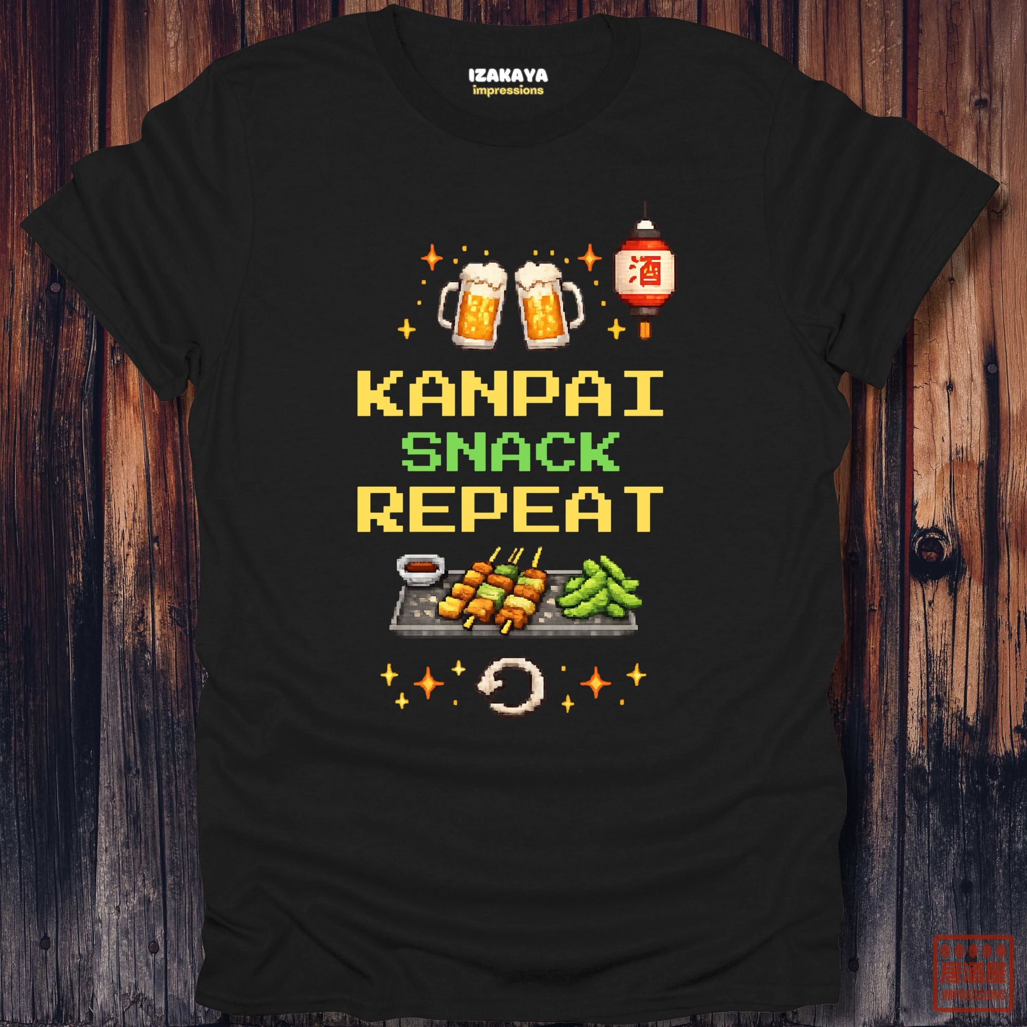 Kanpai Snack Repeat T-Shirt