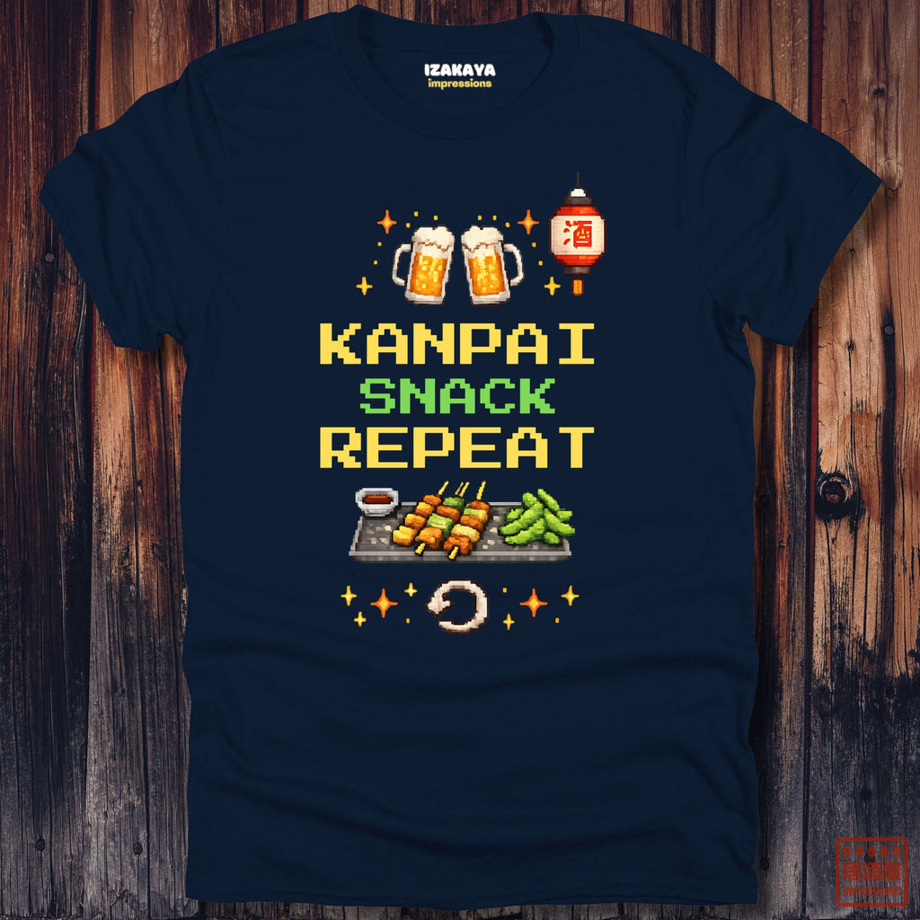 Kanpai Snack Repeat T-Shirt