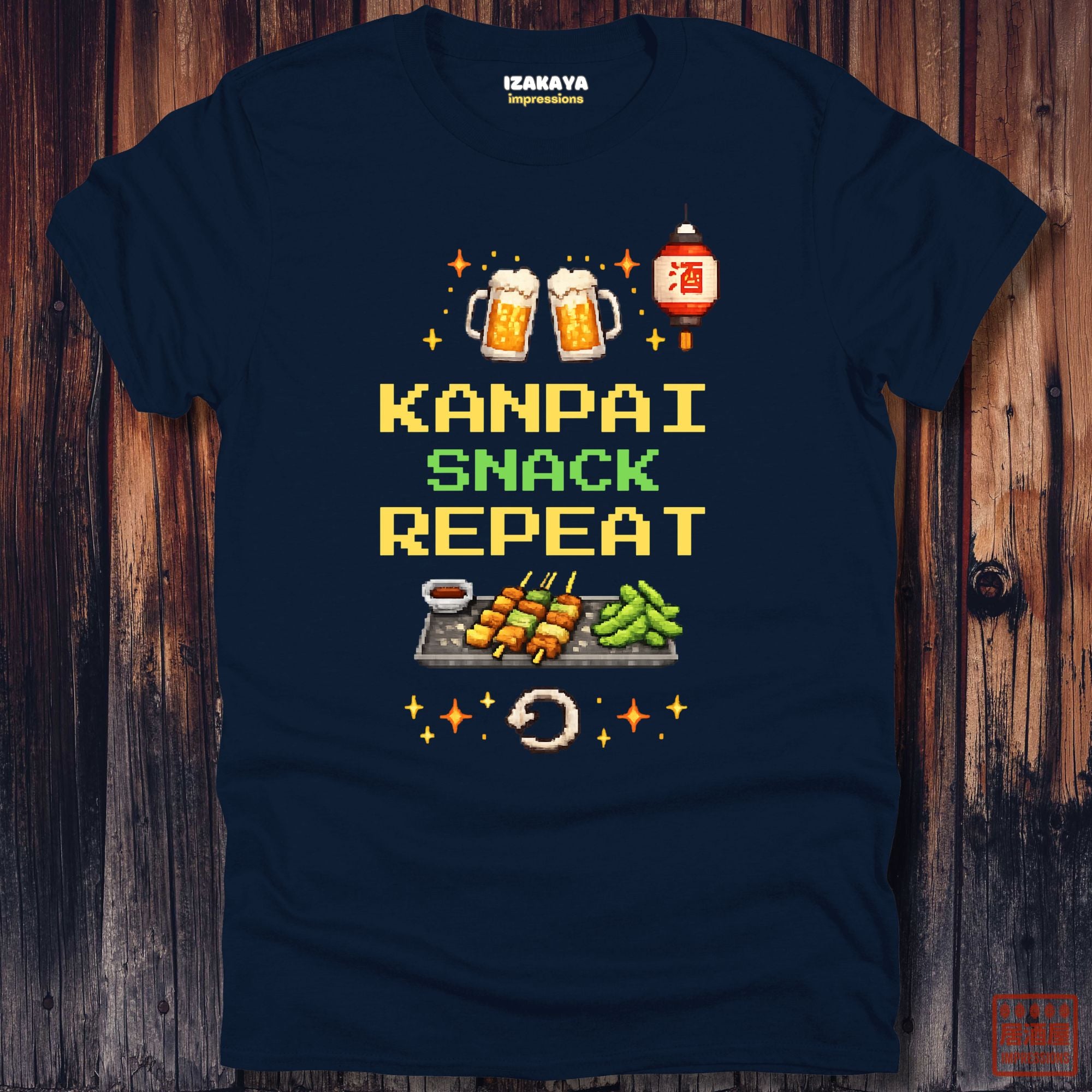Kanpai Snack Repeat T-Shirt