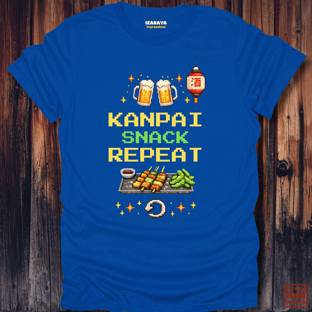 Kanpai Snack Repeat T-Shirt