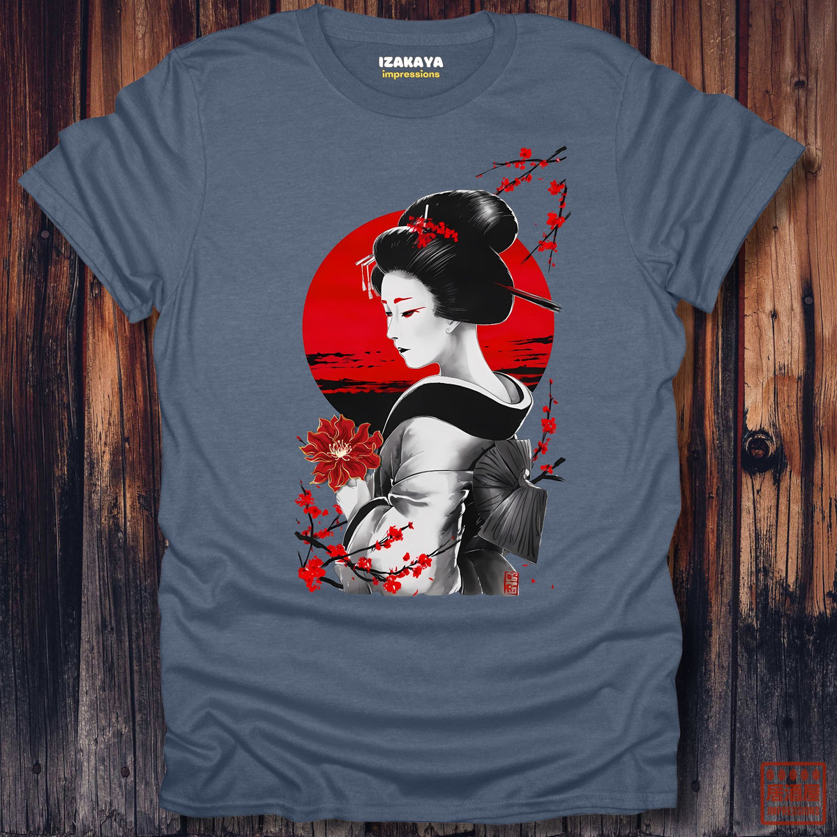 Geisha in Bloom T-Shirt