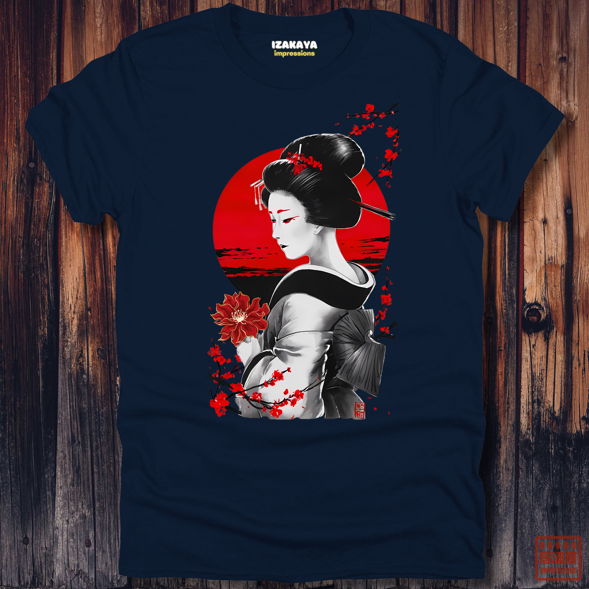 Geisha in Bloom T-Shirt