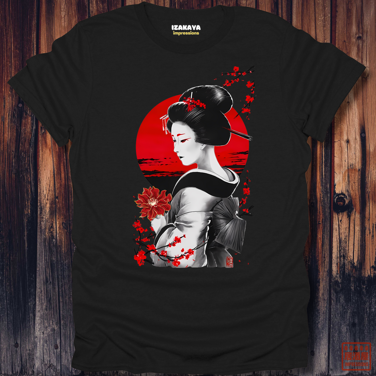 Geisha in Bloom T-Shirt