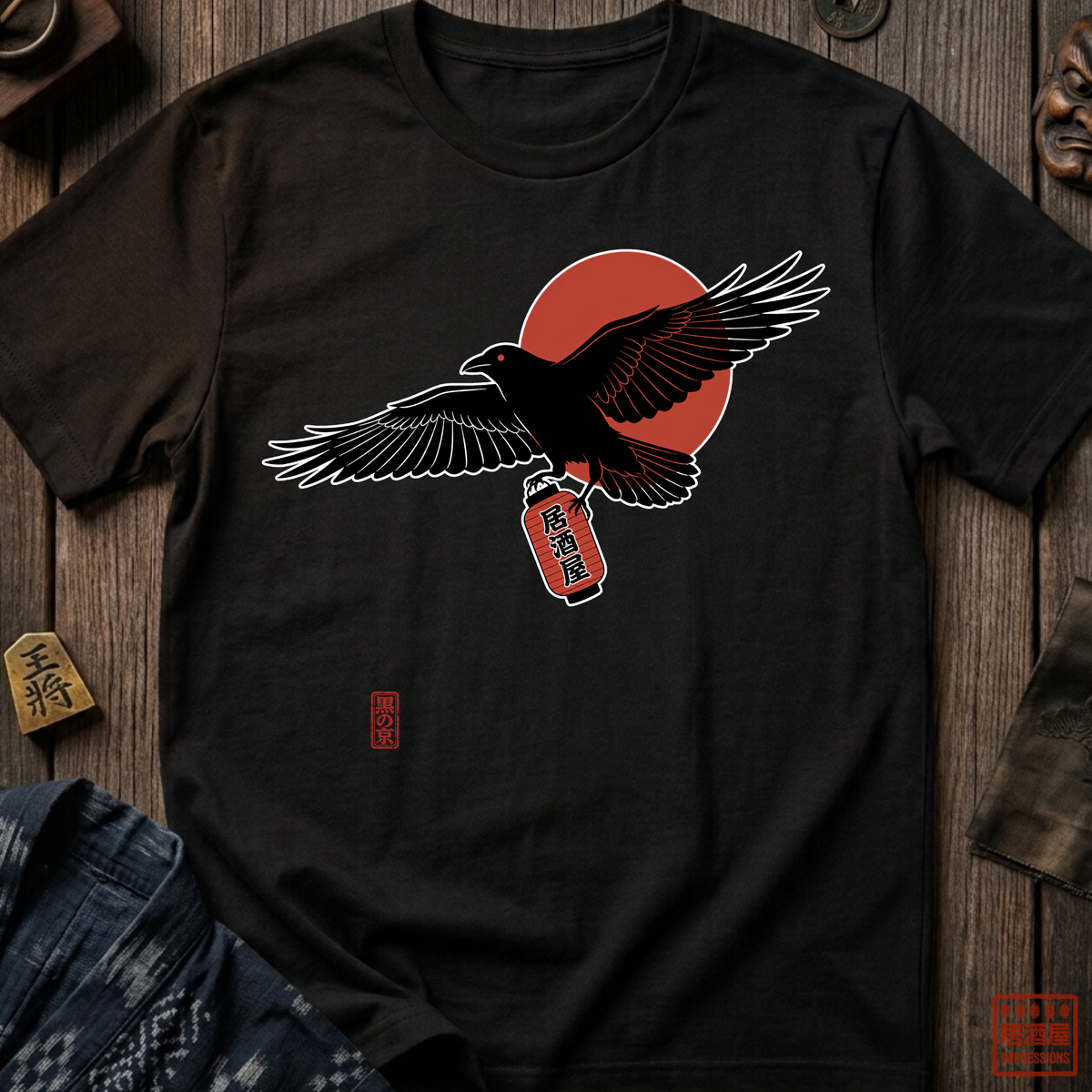 Red Light Raven T-Shirt