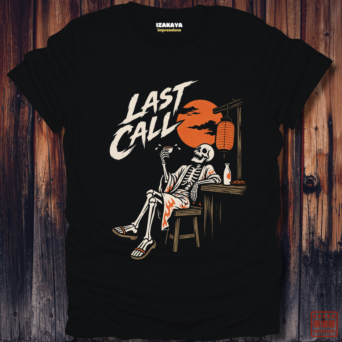 Last Call Skeleton T-Shirt
