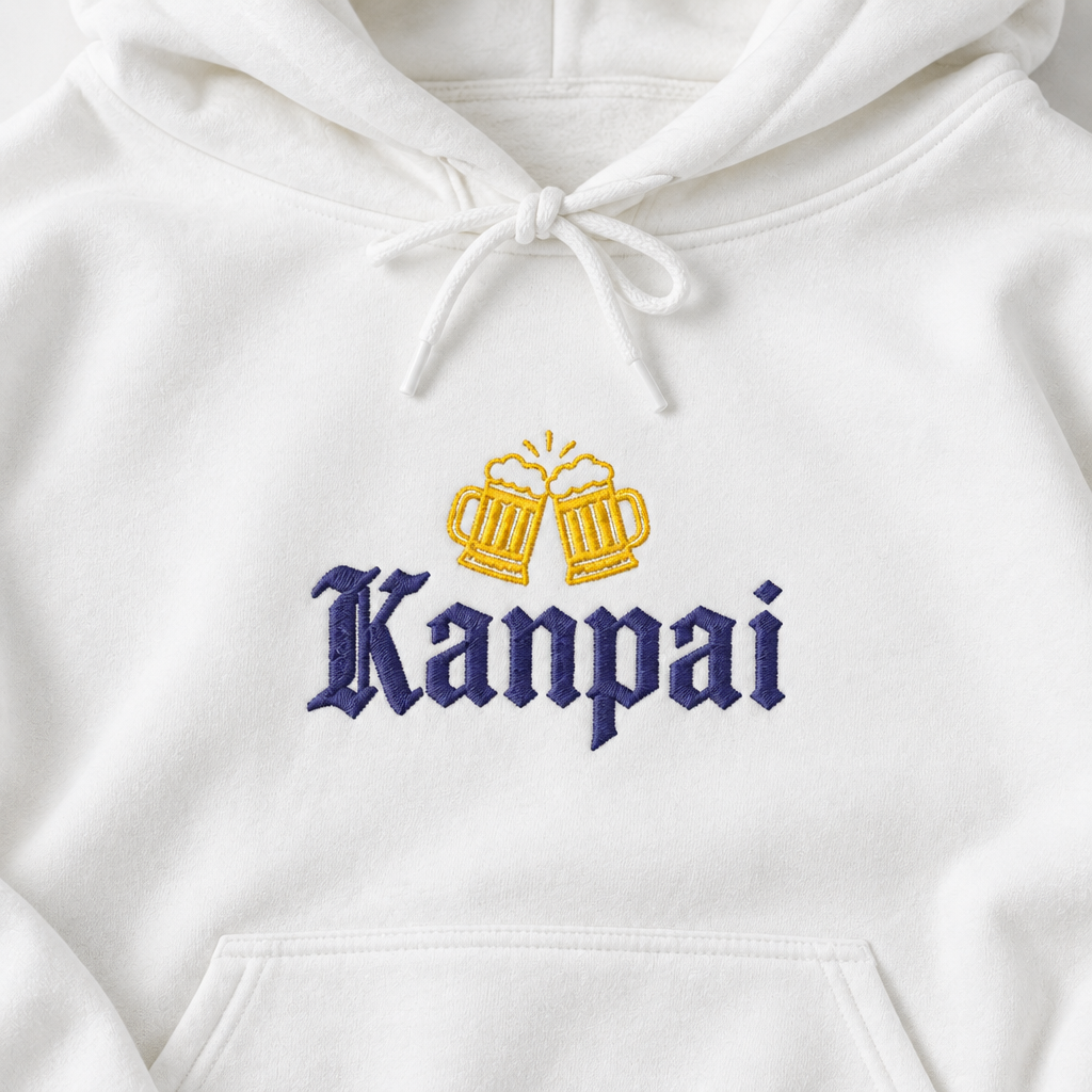 Kanpai Embroidered Hoodie