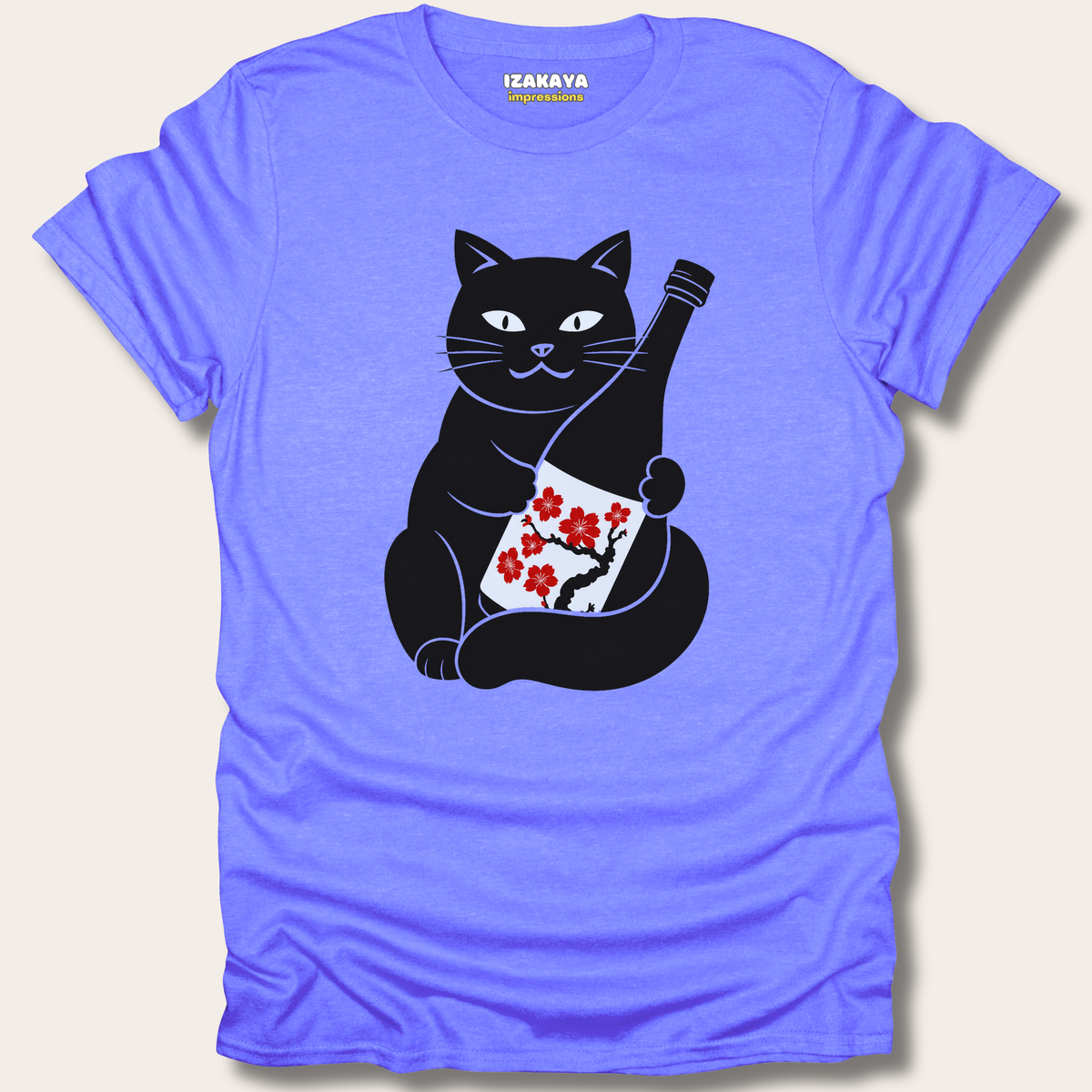 Sakura Sake Cat Tee