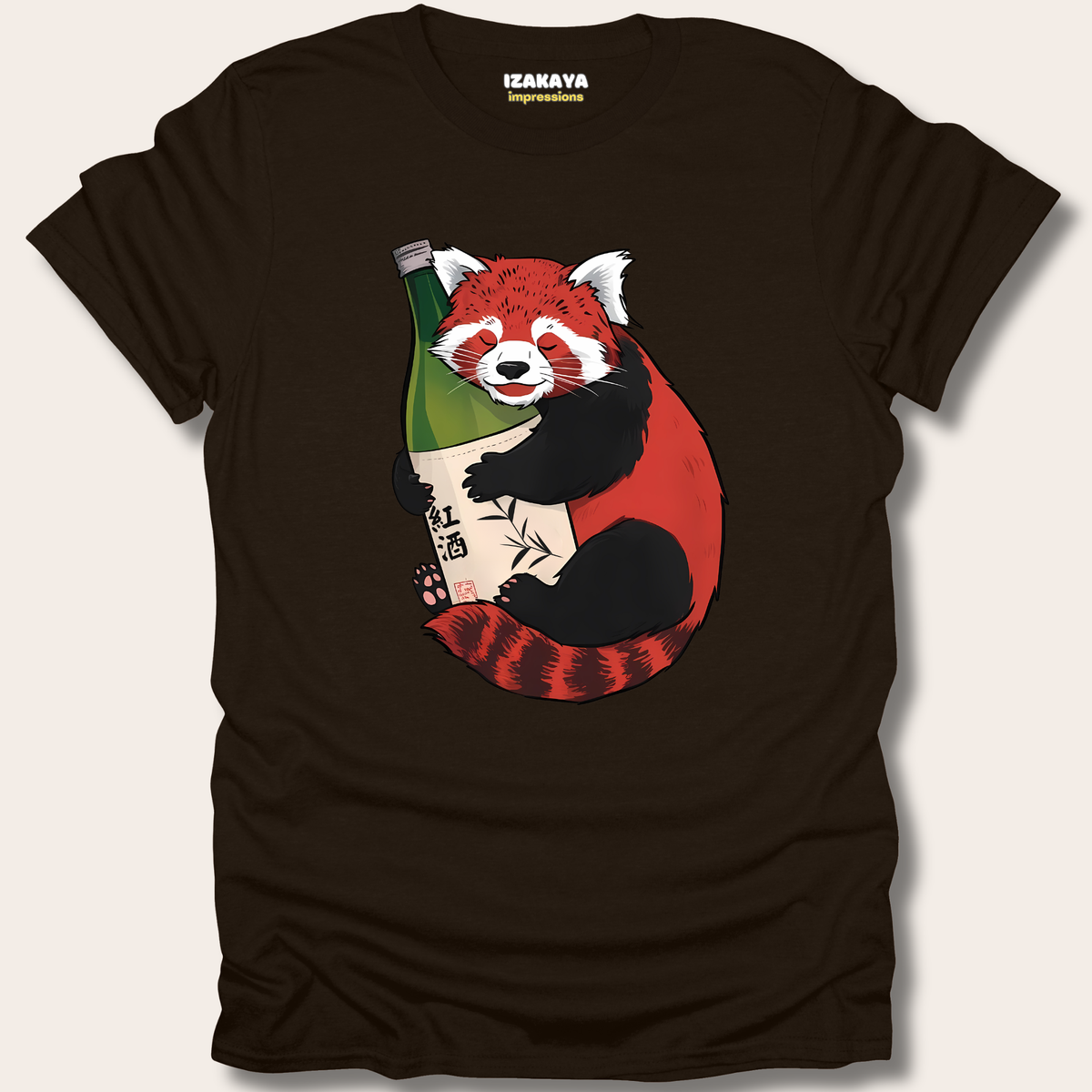 Sake Loving Red Panda Tee