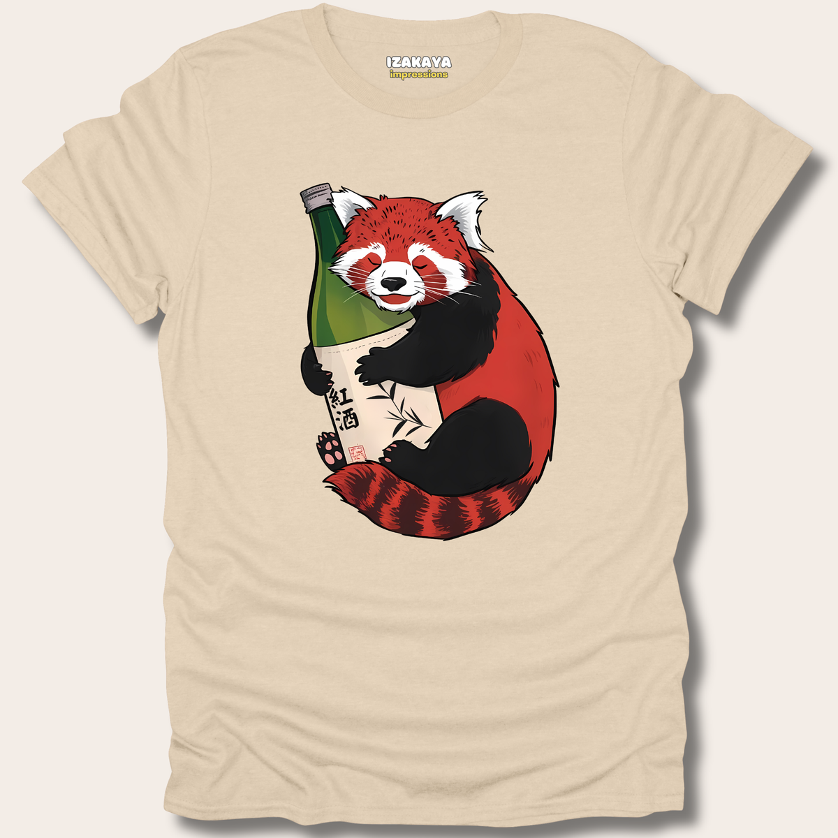 Sake Loving Red Panda Tee
