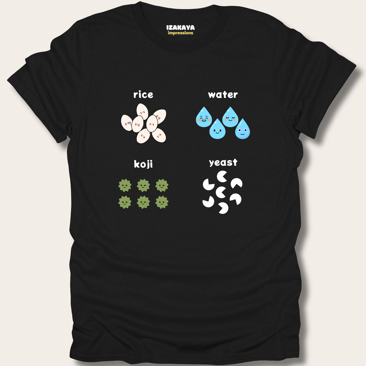 Sake Ingredients Tee