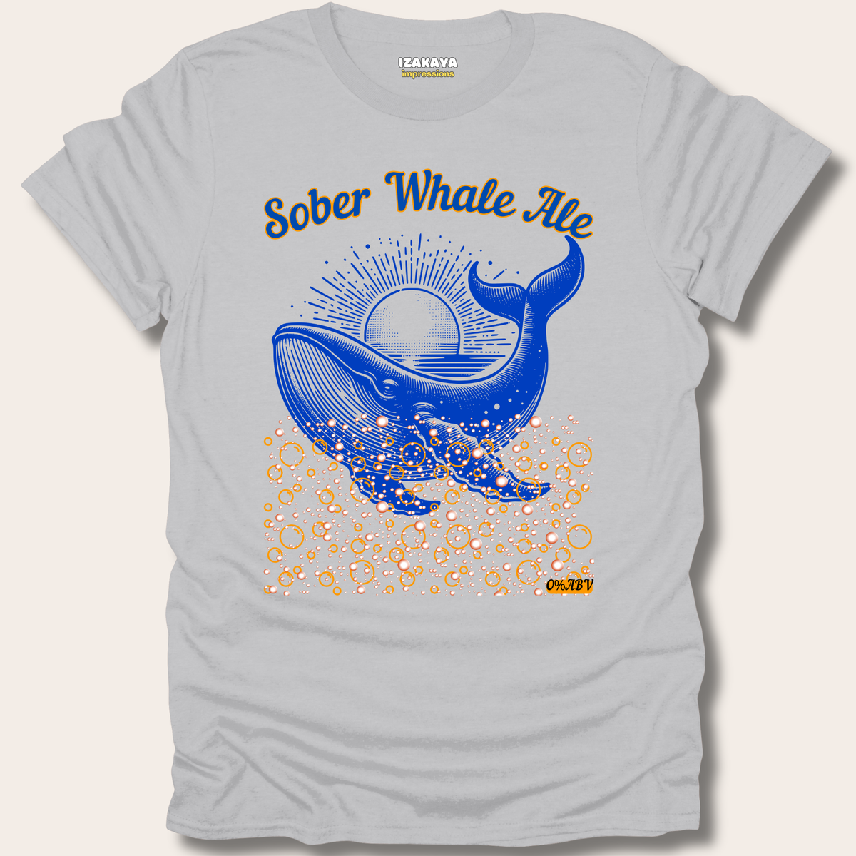 Sober Whale Ale Tee
