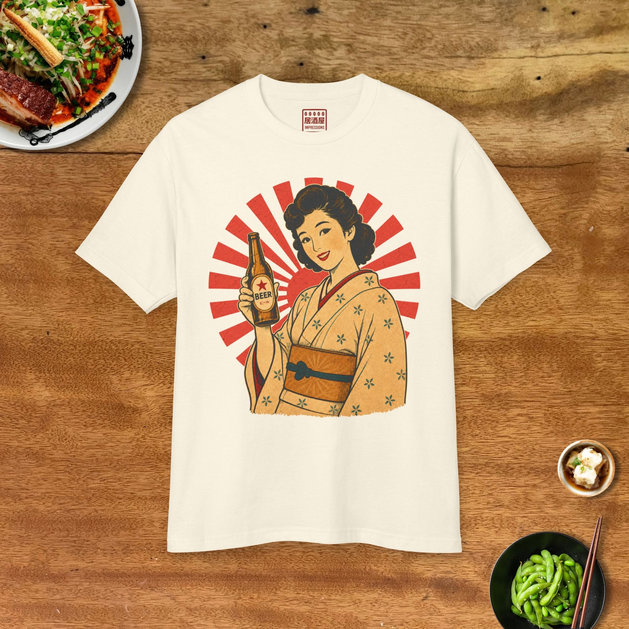 Showa Beer Girl Vintage Tee