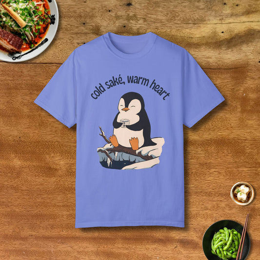 Premium Cold Sake Penguin T-shirt