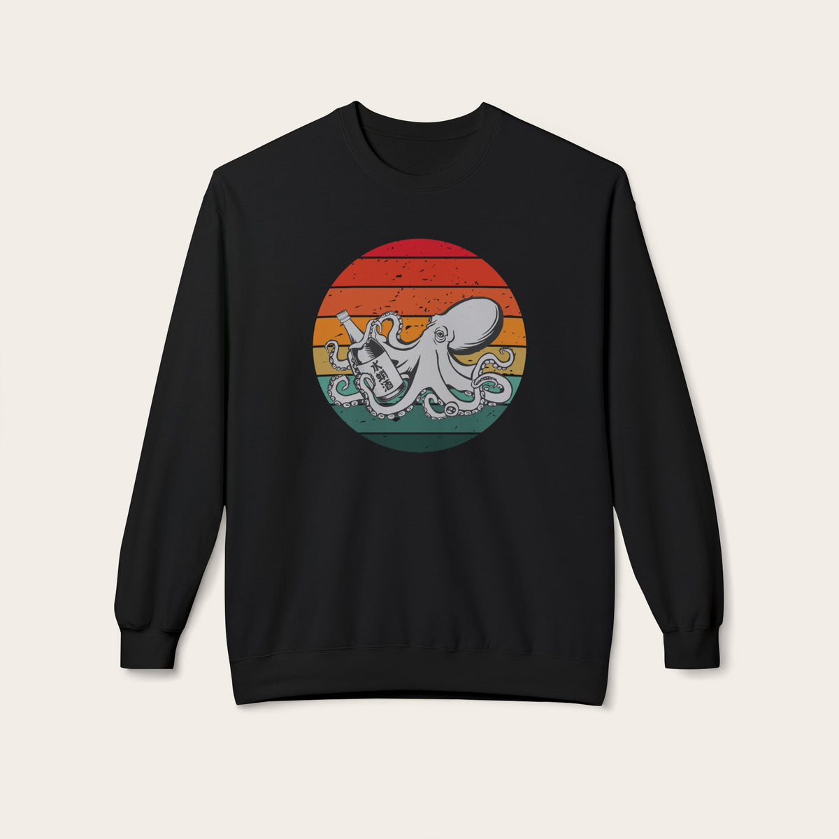 Sake Octopus Sunset Sweatshirt