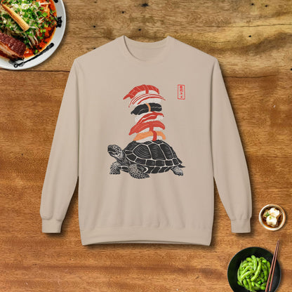 Turtle Sushi Stack Sweatshirt