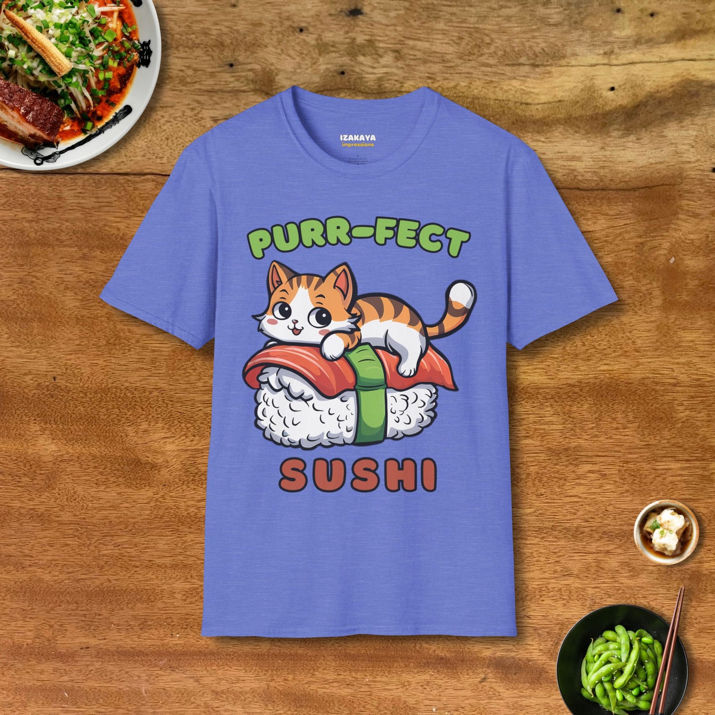 Purr-fect Sushi Cat T-Shirt