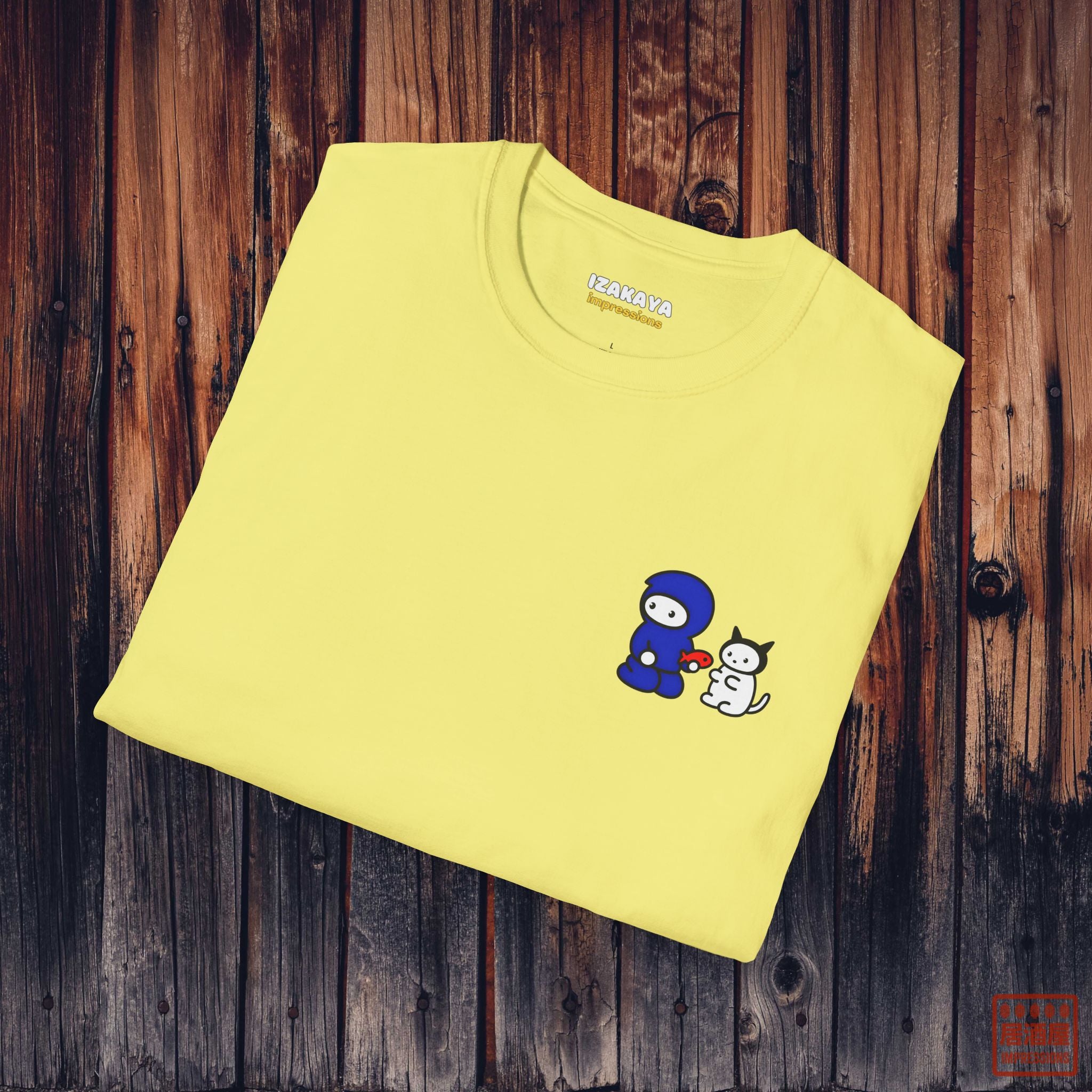 Ninja and Cat T-Shirt
