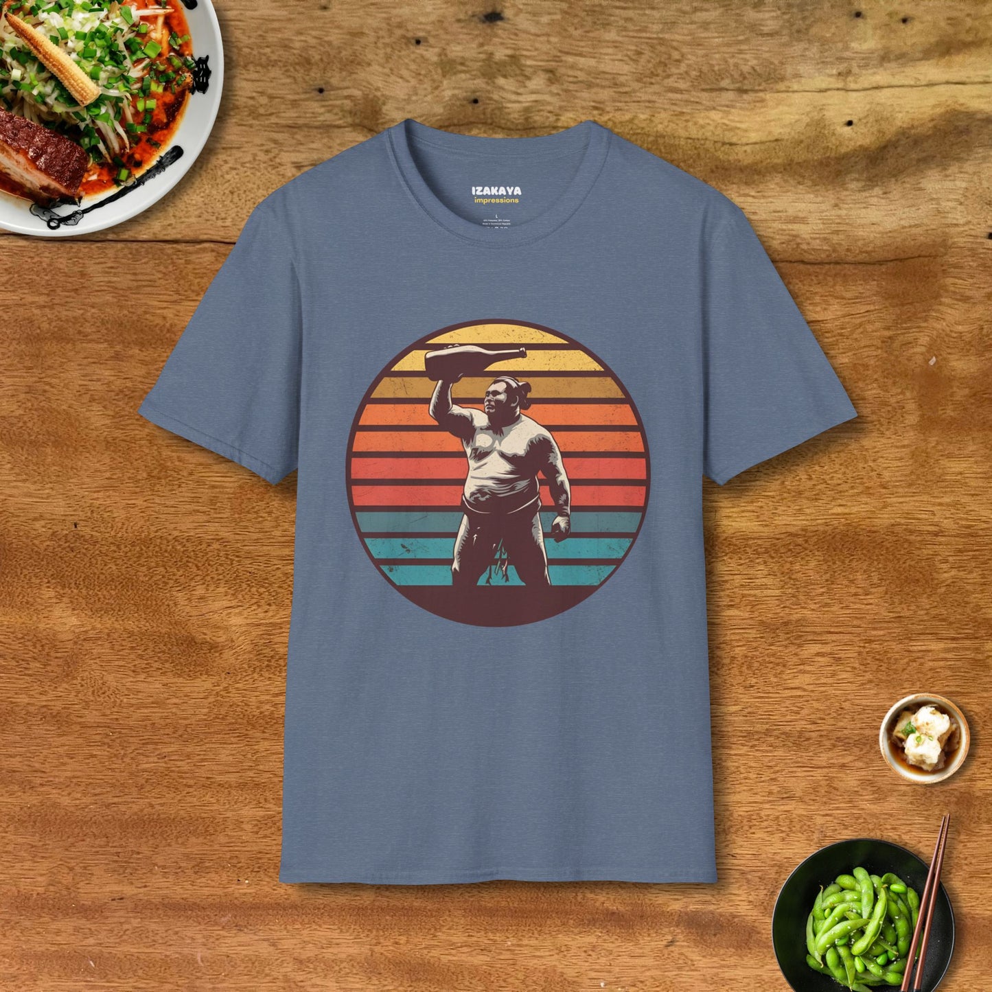 Retro Sumo Sake T-Shirt