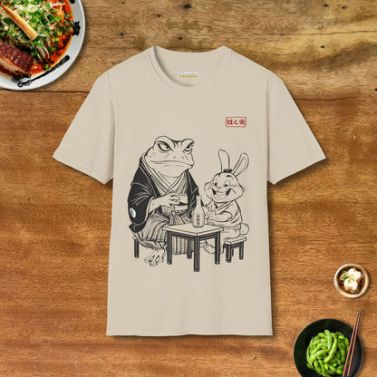 Sake Frog & Rabbit T-Shirt