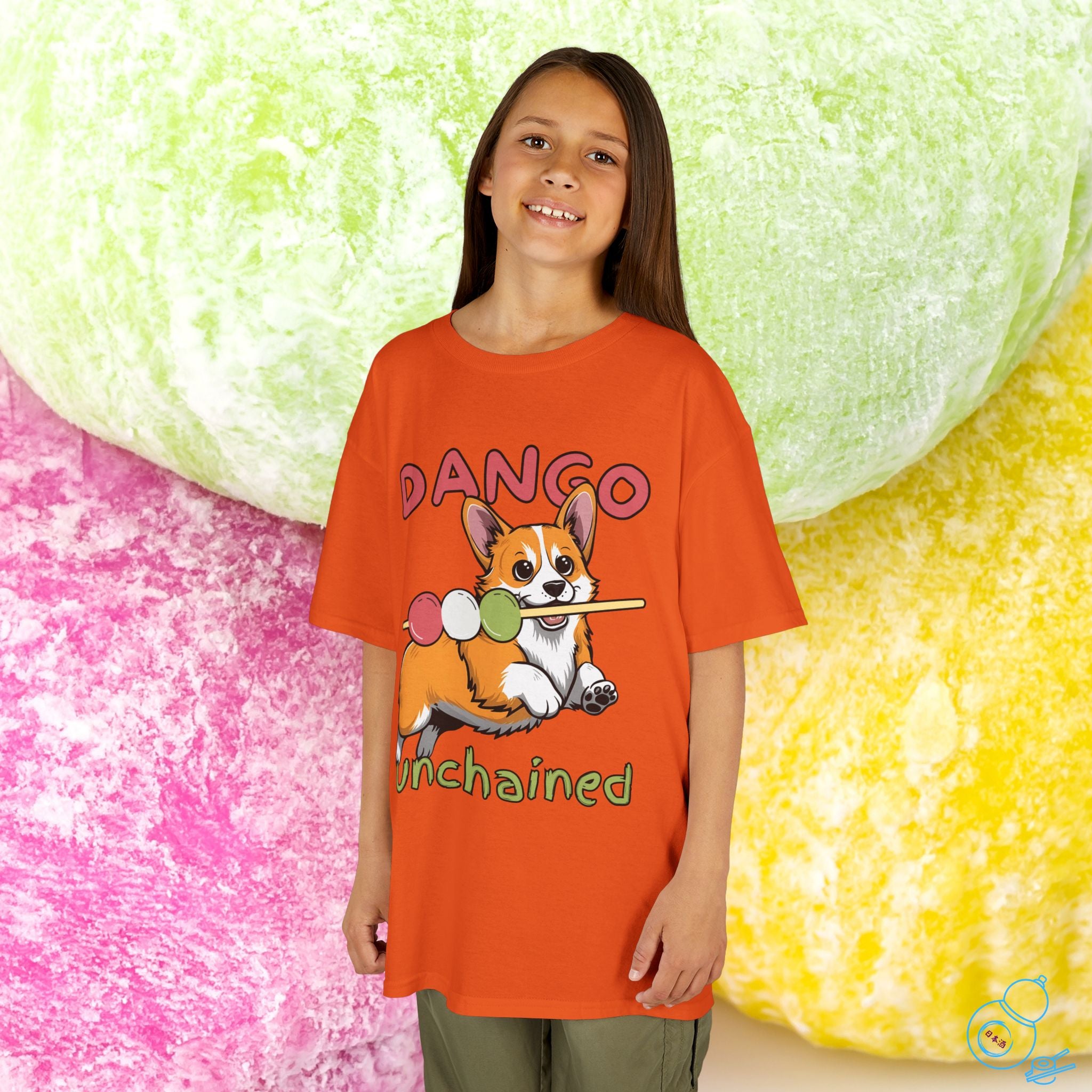 Dango Corgi Kids T-Shirt