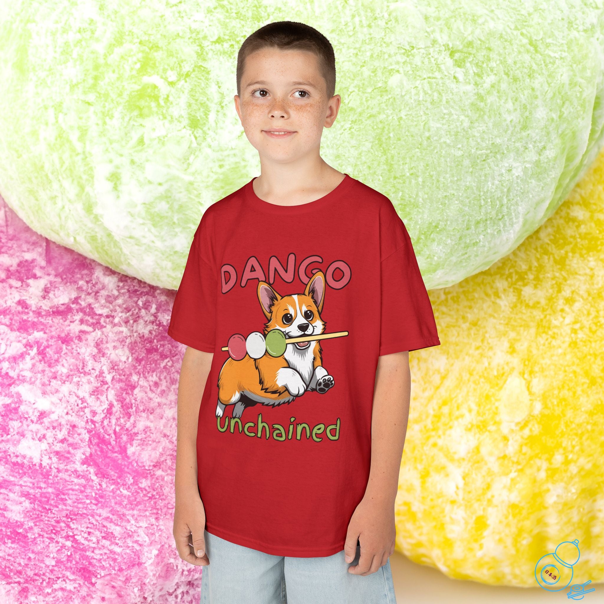 Dango Corgi Kids T-Shirt