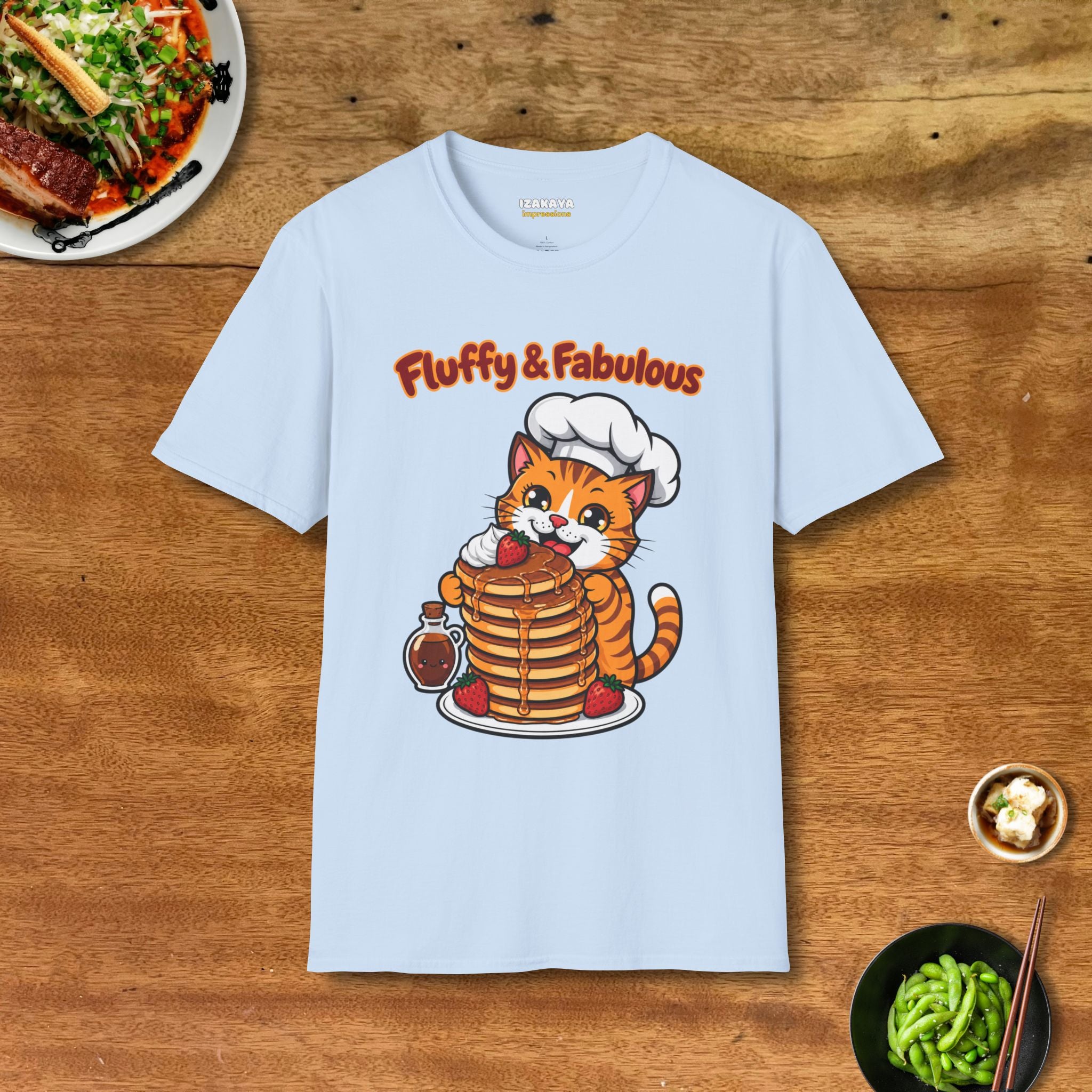Fluffy Pancake Cat T-Shirt