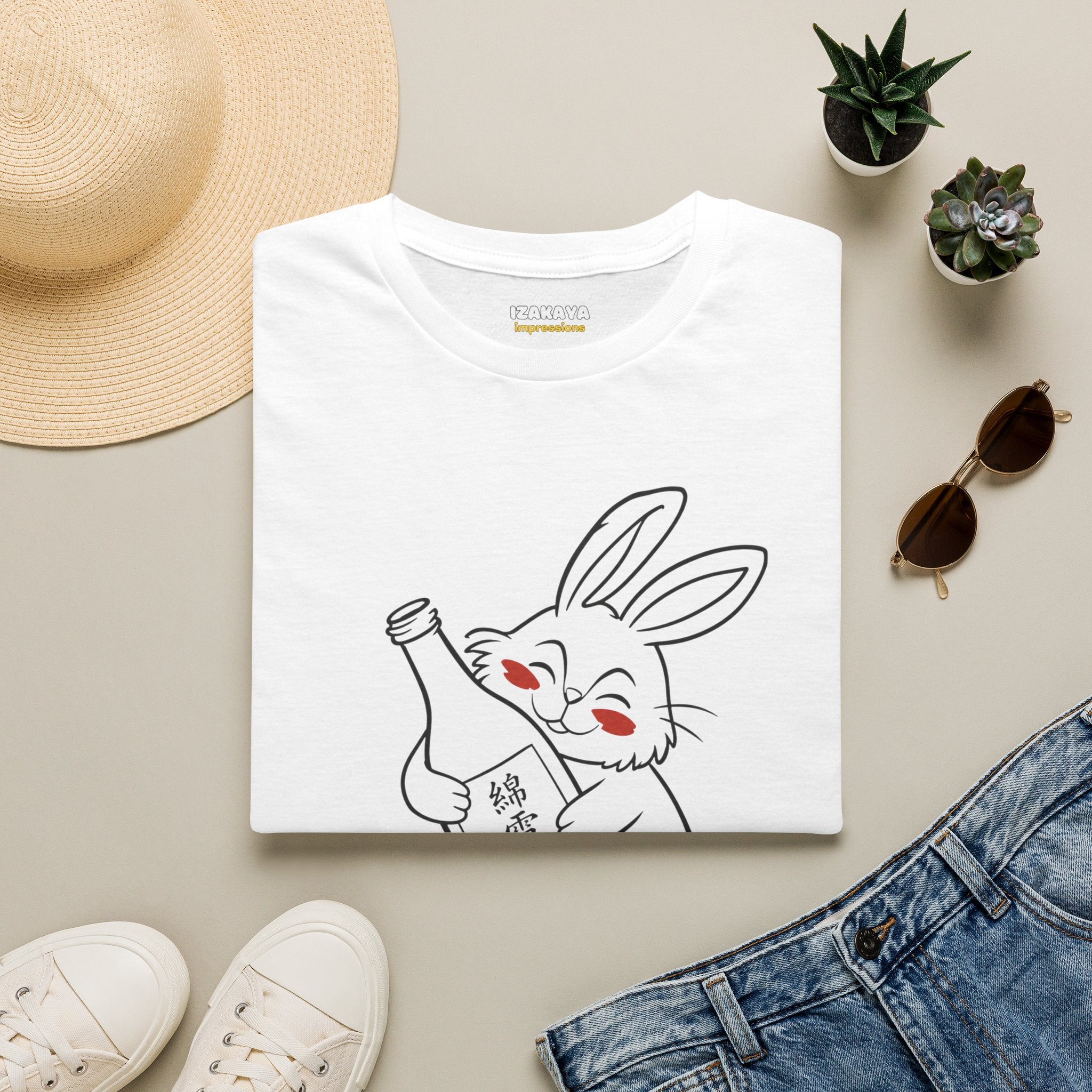 Happy Rabbit Sake T-Shirt